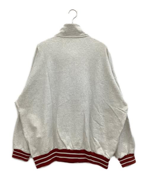 KEBOZ（ケボズ）KEBOZ (ケボズ) ハーフジップスウェット グレー サイズ:XXLの古着・服飾アイテム