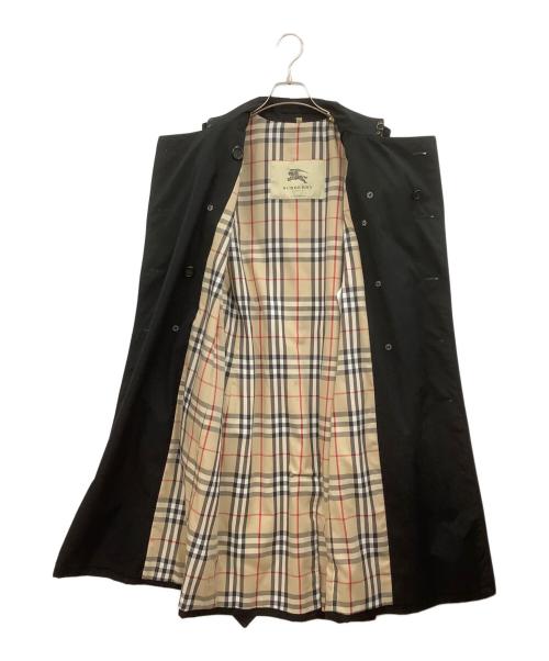 BURBERRY LONDON（バーバリーロンドン）BURBERRY LONDON (バーバリーロンドン) 裏ノバチェックトレンチコート ブラック サイズ:不明の古着・服飾アイテム