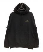 WILDSIDE YOHJI YAMAMOTOワイルドサイド ヨウジ ヤマモト）の古着「プルオーバーパーカー」｜ブラック