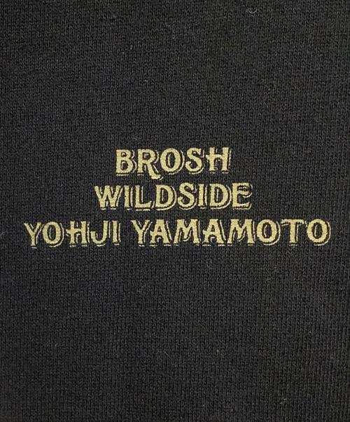 WILDSIDE YOHJI YAMAMOTO（ワイルドサイド ヨウジ ヤマモト）WILDSIDE YOHJI YAMAMOTO (ワイルドサイド ヨウジ ヤマモト) プルオーバーパーカー ブラック サイズ:4の古着・服飾アイテム