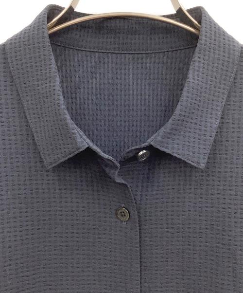 MACKINTOSH PHILOSOPHY（マッキントッシュ フィロソフィー）MACKINTOSH PHILOSOPHY (マッキントッシュ フィロソフィー) 半袖ワンピース ネイビー サイズ:38の古着・服飾アイテム