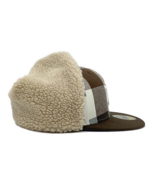 New Era（ニューエラ）New Era (ニューエラ) 59FIFTY Dog EarLACK LABEL FW23 ダークグリーンチェック サイズ:7 1/4 57.7cmの古着・服飾アイテム