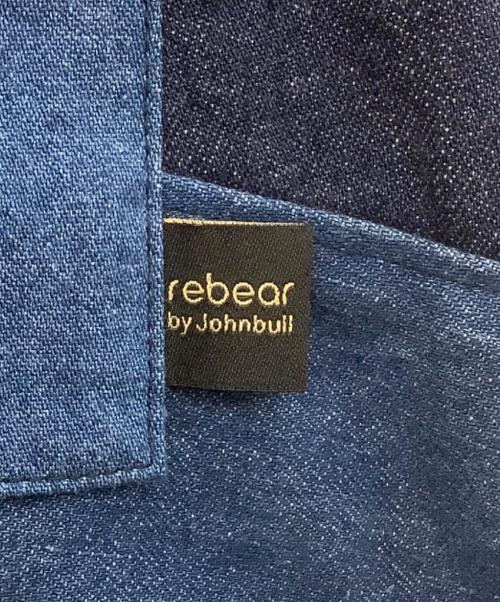 rebear by johnbull（リベアバイジョンブル）rebear by johnbull (リベアバイジョンブル) デニムベスト ネイビー サイズ:Fの古着・服飾アイテム