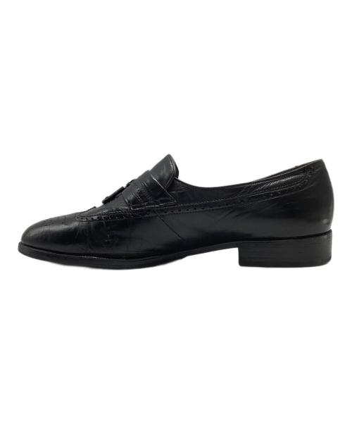 BALLY（バリー）BALLY (バリー) タッセルローファー ブラック サイズ:7Eの古着・服飾アイテム