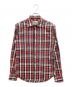 Vivienne Westwood man（ヴィヴィアン ウェストウッド マン）の古着「長袖シャツ」｜レッド×ネイビー