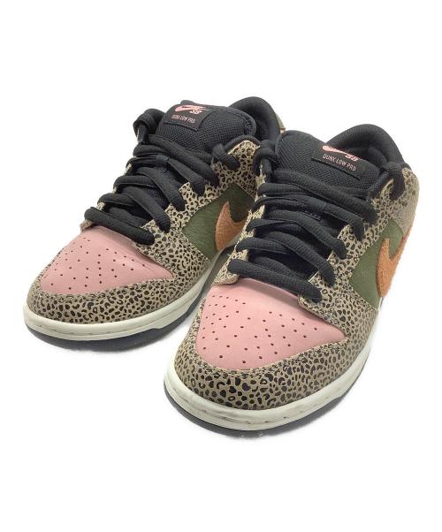 NIKE（ナイキ）NIKE (ナイキ) Arts Rec (アーツレック) SB Dunk Low Pro ピンク×グリーン サイズ:26.5の古着・服飾アイテム