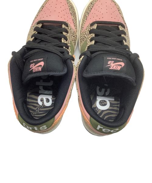 NIKE（ナイキ）NIKE (ナイキ) Arts Rec (アーツレック) SB Dunk Low Pro ピンク×グリーン サイズ:26.5の古着・服飾アイテム