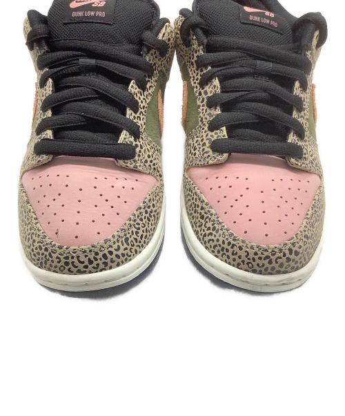 NIKE（ナイキ）NIKE (ナイキ) Arts Rec (アーツレック) SB Dunk Low Pro ピンク×グリーン サイズ:26.5の古着・服飾アイテム