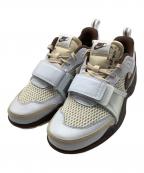 NIKE×Travis Scottナイキ×トラヴィススコット）の古着「スニーカー」｜ホワイト×ブラウン