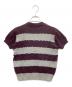 tricot COMME des GARCONS (トリココムデギャルソン) 薄手ニット パープル×グレー サイズ:−：11000円