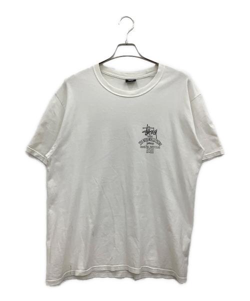 stussy（ステューシー）stussy (ステューシー) 半袖Tシャツ ホワイト サイズ:Lの古着・服飾アイテム