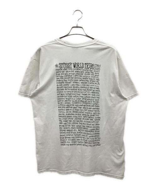 stussy（ステューシー）stussy (ステューシー) 半袖Tシャツ ホワイト サイズ:Lの古着・服飾アイテム