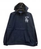 CALIF OLKS×Championカリフォークス×チャンピオン）の古着「アノラックパーカー」｜ネイビー