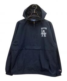 CALIF OLKS×Champion（カリフォークス×チャンピオン）の古着「アノラックパーカー」｜ネイビー
