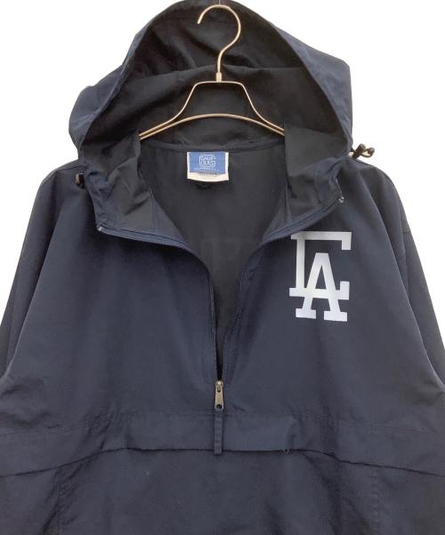 CALIF OLKS（カリフォークス）CALIF OLKS (カリフォークス) Champion (チャンピオン) アノラックパーカー ネイビー サイズ:Lの古着・服飾アイテム