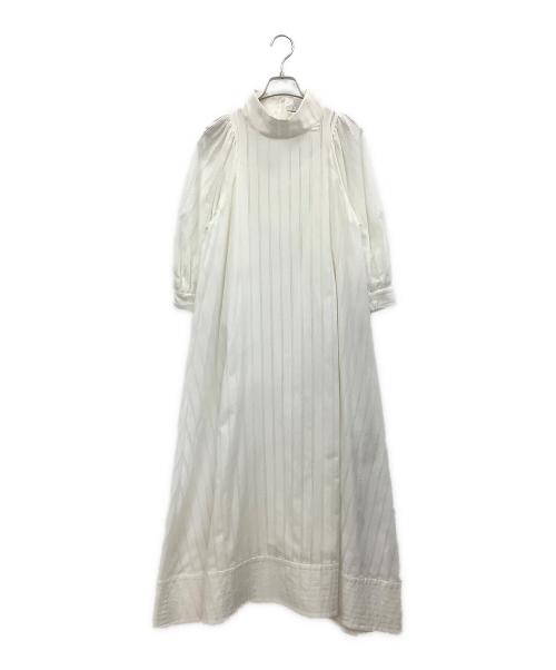 ETRE TOKYO（エトレトウキョウ）ETRE TOKYO (エトレトウキョウ) 半袖ワンピース ホワイト サイズ:Fの古着・服飾アイテム