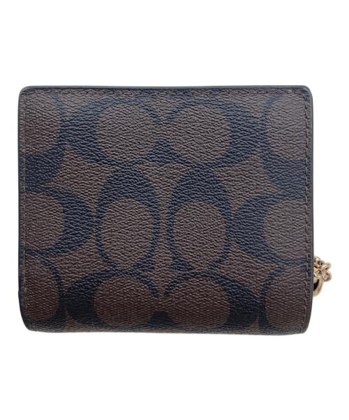 COACH（コーチ）COACH (コーチ) 2つ折り財布 ブラウンの古着・服飾アイテム