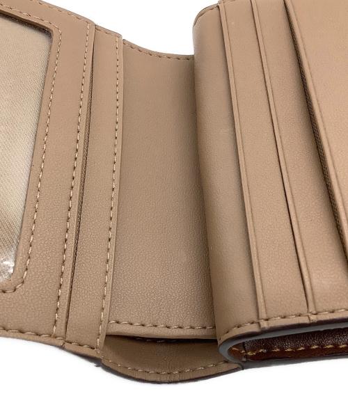 COACH（コーチ）COACH (コーチ) スナップウォレット ベージュの古着・服飾アイテム