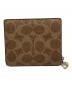 COACH (コーチ) スナップウォレット ベージュ：5000円