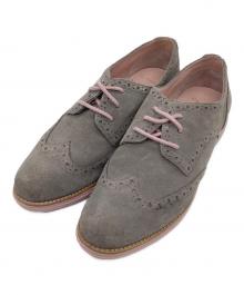 COLE HAAN（コールハーン）の古着「スウェードシューズ」｜グレー