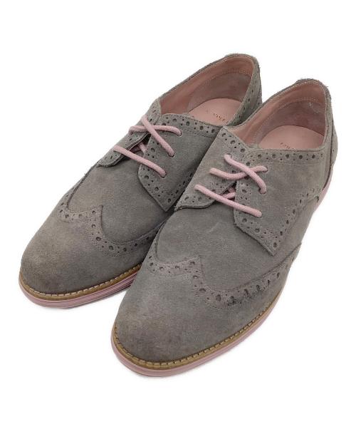 COLE HAAN（コールハーン）COLE HAAN (コールハーン) スウェードシューズ グレー サイズ:8 1/2の古着・服飾アイテム