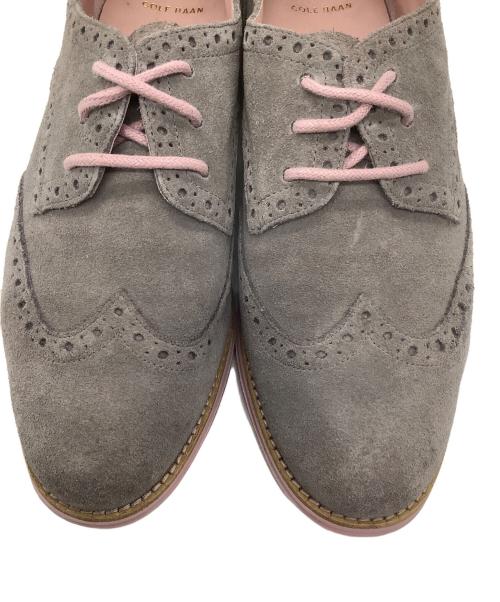 COLE HAAN（コールハーン）COLE HAAN (コールハーン) スウェードシューズ グレー サイズ:8 1/2の古着・服飾アイテム