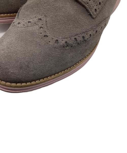 COLE HAAN（コールハーン）COLE HAAN (コールハーン) スウェードシューズ グレー サイズ:8 1/2の古着・服飾アイテム