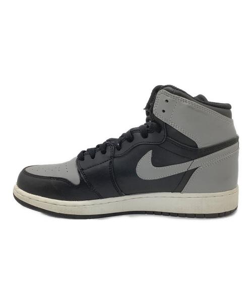 NIKE（ナイキ）NIKE (ナイキ) ハイカットスニーカー ブラック×グレー サイズ:25の古着・服飾アイテム