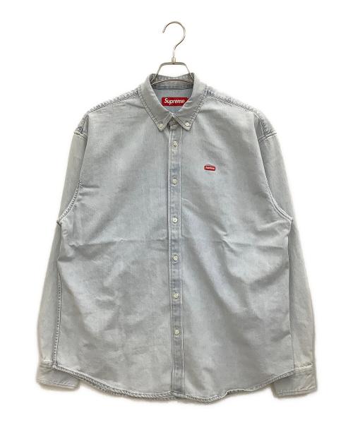 SUPREME（シュプリーム）SUPREME (シュプリーム) Small Box Shirt スカイブルー サイズ:Mの古着・服飾アイテム