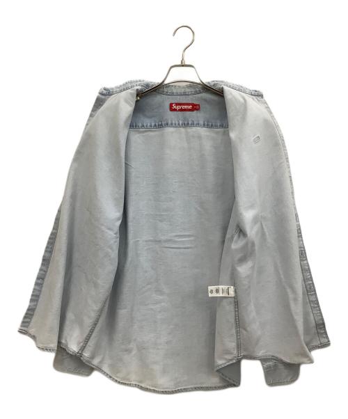 SUPREME（シュプリーム）SUPREME (シュプリーム) Small Box Shirt スカイブルー サイズ:Mの古着・服飾アイテム