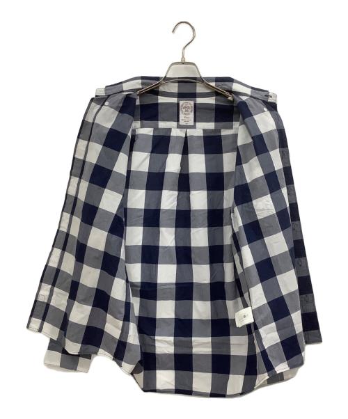 WTAPS（ダブルタップス）WTAPS (ダブルタップス) 長袖シャツ ブルー×ホワイト サイズ:Lの古着・服飾アイテム