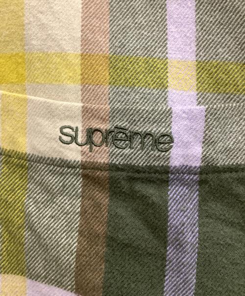 SUPREME（シュプリーム）SUPREME (シュプリーム) plaid Flannel shirt グリーン サイズ:Mの古着・服飾アイテム