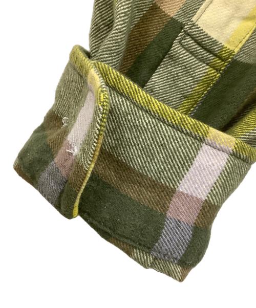 SUPREME（シュプリーム）SUPREME (シュプリーム) plaid Flannel shirt グリーン サイズ:Mの古着・服飾アイテム