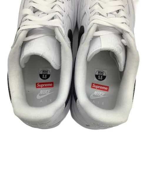 NIKE（ナイキ）NIKE (ナイキ) Supreme (シュプリーム) ローカットスニーカー ホワイト サイズ:24の古着・服飾アイテム
