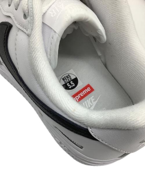 NIKE（ナイキ）NIKE (ナイキ) Supreme (シュプリーム) ローカットスニーカー ホワイト サイズ:24の古着・服飾アイテム