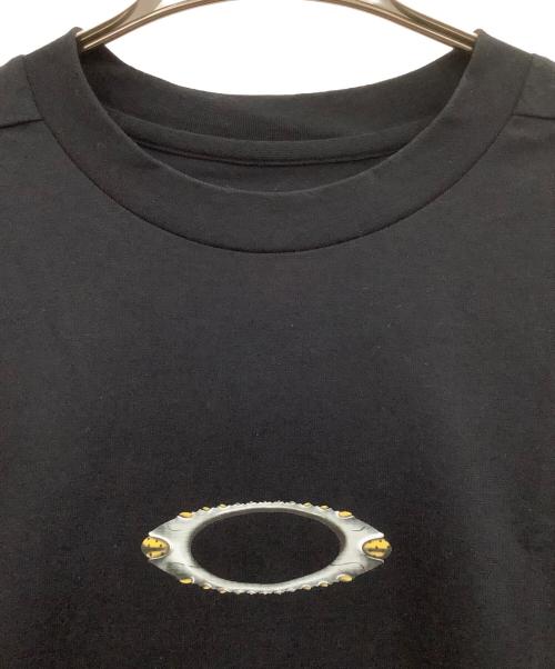 OAKLEY（オークリー）OAKLEY (オークリー) RS Veil 1975 Japan S/S Tee Metal ブラック サイズ:Lの古着・服飾アイテム