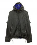 stussyステューシー）の古着「ナイロンジャケット」｜ブラック