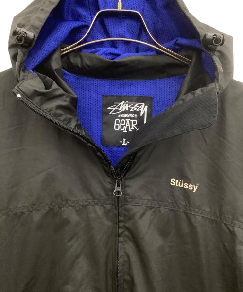 stussy（ステューシー）stussy (ステューシー) ナイロンジャケット ブラック サイズ:Lの古着・服飾アイテム