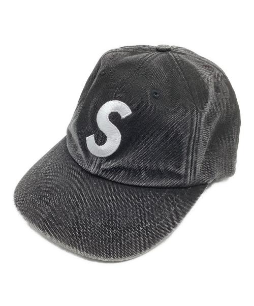 SUPREME（シュプリーム）SUPREME (シュプリーム) Pigment Coated S Logo 6-Panel ブラック サイズ:58の古着・服飾アイテム