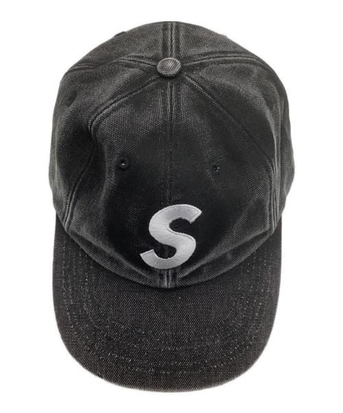 SUPREME（シュプリーム）SUPREME (シュプリーム) Pigment Coated S Logo 6-Panel ブラック サイズ:58の古着・服飾アイテム