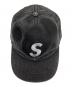 中古・古着 SUPREME (シュプリーム) Pigment Coated S Logo 6-Panel ブラック サイズ:58：12000円