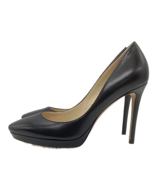 JIMMY CHOO（ジミーチュウ）JIMMY CHOO (ジミーチュウ) ヒールパンプス ブラック サイズ:36 1/2の古着・服飾アイテム