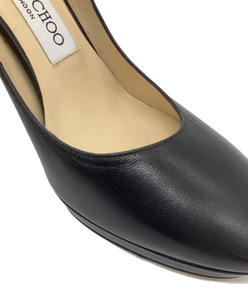 JIMMY CHOO（ジミーチュウ）JIMMY CHOO (ジミーチュウ) ヒールパンプス ブラック サイズ:36 1/2の古着・服飾アイテム