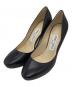 JIMMY CHOO（ジミーチュウ）の古着「ヒールパンプス」｜ブラック