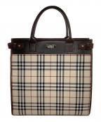 BURBERRYバーバリー）の古着「2WAYハンドバッグ」｜ブラウン