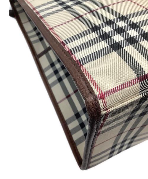 BURBERRY（バーバリー）BURBERRY (バーバリー) 2WAYハンドバッグ ブラウン サイズ:−の古着・服飾アイテム