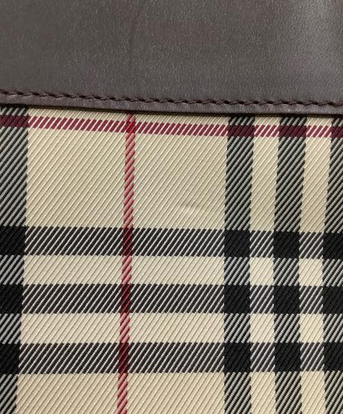 BURBERRY（バーバリー）BURBERRY (バーバリー) 2WAYハンドバッグ ブラウン サイズ:−の古着・服飾アイテム