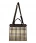 BURBERRY (バーバリー) 2WAYハンドバッグ ブラウン サイズ:−：25000円