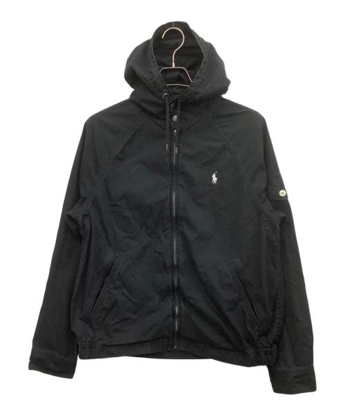 POLO RALPH LAUREN（ポロ・ラルフローレン）POLO RALPH LAUREN (ポロ・ラルフローレン) フーデッドジャケット ブラック サイズ:Mの古着・服飾アイテム