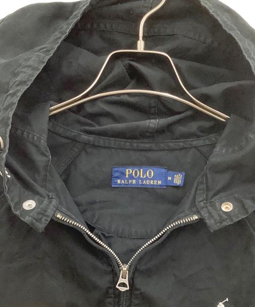 POLO RALPH LAUREN（ポロ・ラルフローレン）POLO RALPH LAUREN (ポロ・ラルフローレン) フーデッドジャケット ブラック サイズ:Mの古着・服飾アイテム